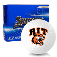 Q-Star 6 RIT - Rochester Institute of Technology Tigers Golf Balls