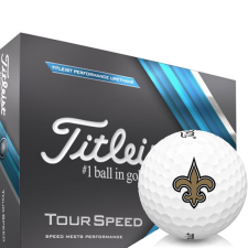 Tour Speed New Orleans Saints Golf Balls