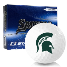 Q-Star Tour 4 Michigan State Spartans Golf Balls
