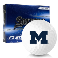 Q-Star Tour 4 Michigan Wolverines Golf Balls