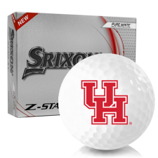 Z-Star XV 8 Houston Cougars Golf Balls