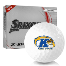Z-Star XV 8 Kent State Golden Flashes Golf Balls