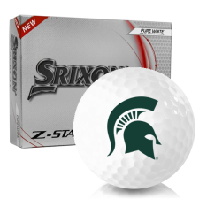 Z-Star XV 8 Michigan State Spartans Golf Balls