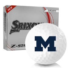 Z-Star XV 8 Michigan Wolverines Golf Balls