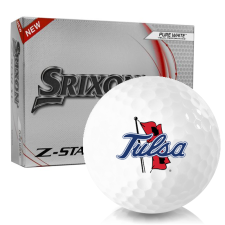 Z-Star XV 8 Tulsa Golden Hurricane Golf Balls