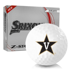 Z-Star XV 8 Vanderbilt Commodores Golf Balls