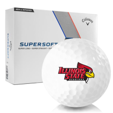 Supersoft Illinois State Redbirds Golf Balls