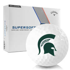 Supersoft Michigan State Spartans Golf Balls