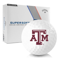 Supersoft Texas A&M Aggies Golf Balls