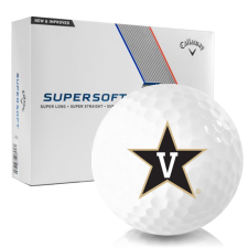 Supersoft Vanderbilt Commodores Golf Balls