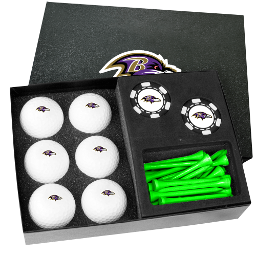 Baltimore Ravens Poker Chip Gift Set