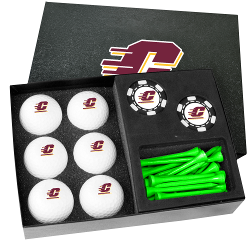 Central Michigan Chippewas Poker Chip Gift Set