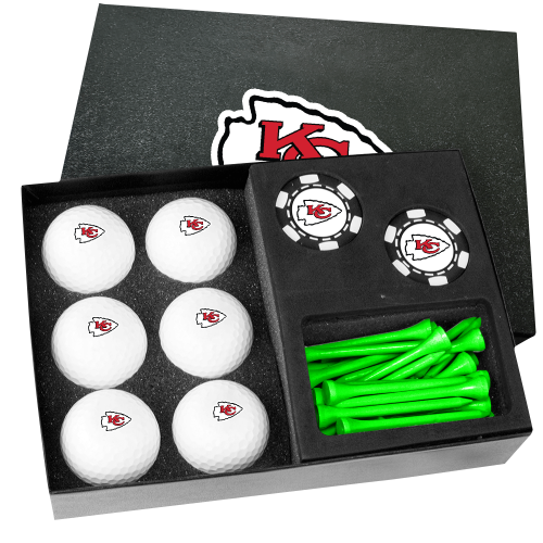 Kansas City Chiefs Poker Chip Gift Set