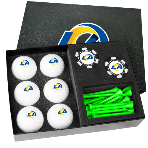 Los Angeles Rams Poker Chip Gift Set
