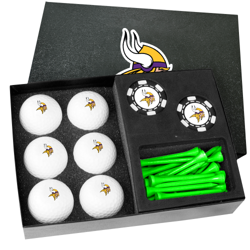 Minnesota Vikings Poker Chip Gift Set