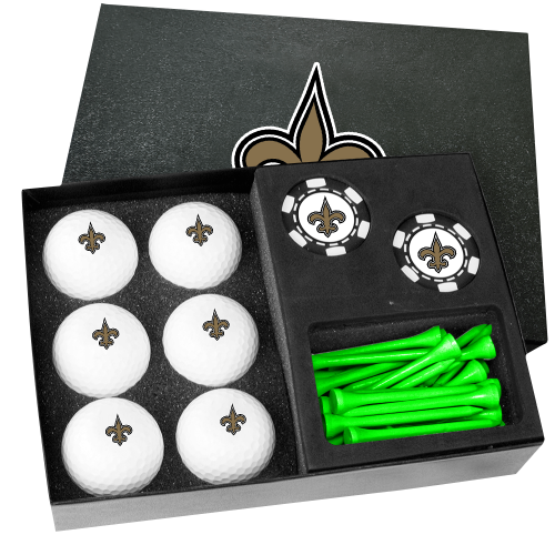 New Orleans Saints Poker Chip Gift Set