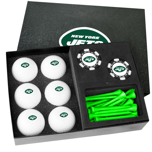 New York Jets Poker Chip Gift Set