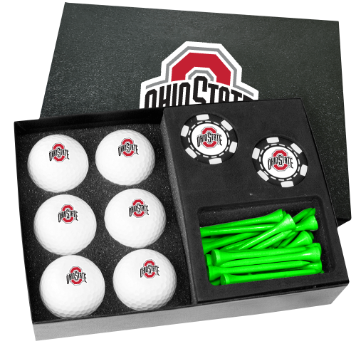 Ohio State Buckeyes Poker Chip Gift Set