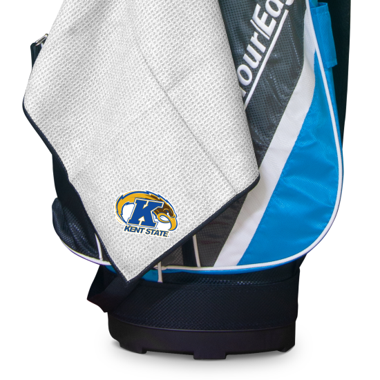 Officially Licensed Logo Small Kent State Golden Flashes Microfiber Team Golf Towel