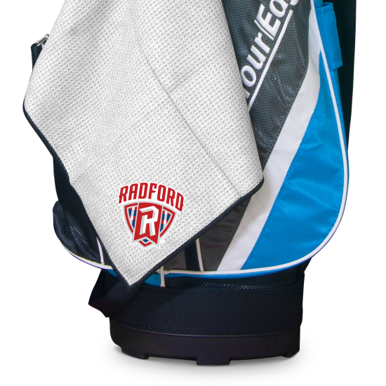 Officially Licensed Logo Small Radford Highlanders Microfiber Team Golf Towel
