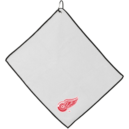 Officially Licensed Logo Small Detroit Red Wings Microfiber Team Golf Towel