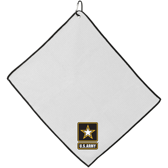 Officially Licensed Logo Small US Army Microfiber Team Golf Towel
